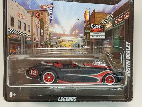 Hot Wheels 2011 Boulevard Austin Healey w/Real Riders 1:64 New In Package - Picture 2 of 4