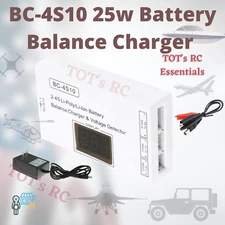BC-4S10 2s 3s 4s Lipo Charger Balance Charger For 2-4 Cells Li-lon/Li-poly