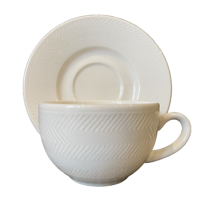 ❤ VILLEROY & BOCH China LOOK HOTEL Coffee Tea Cup Saucer Set