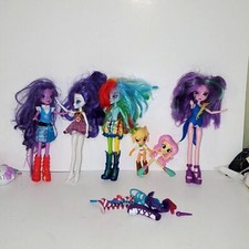 My Little Pony Dress Up Dolls Lot of 6 Fashio...