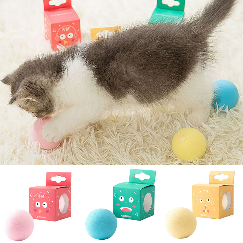 Pet Cat Dog Toy Interactive Ball Cat Training Toy Pet Playing Ball