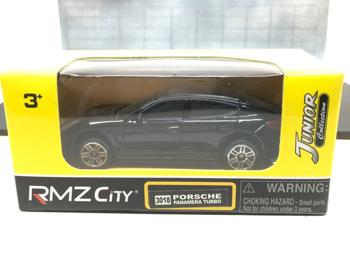 Porsche Panamera Turbo Black RMZ City 1/64 (3