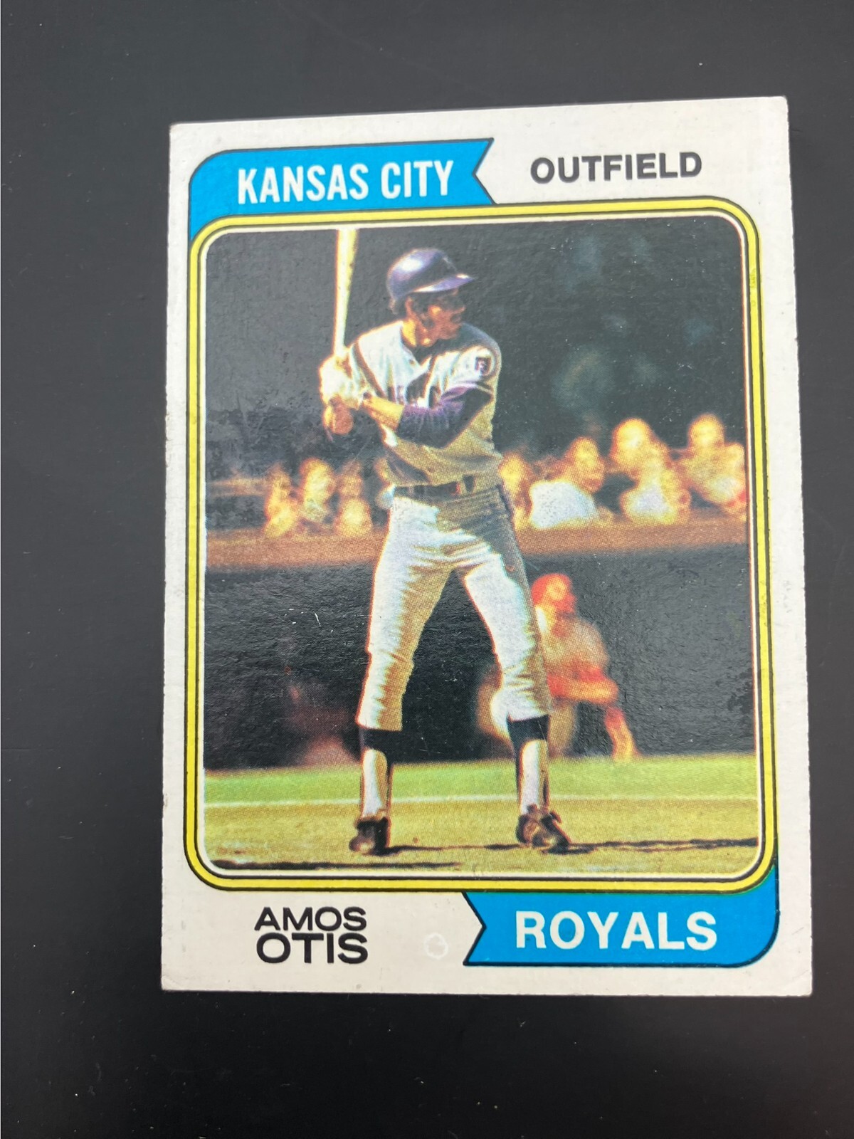 1974 Topps - #65 Amos Otis