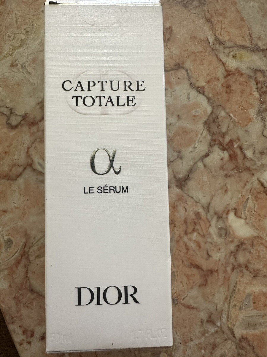 CHRISTIAN DIOR CAPTURE TOTALE LE SERUM 50Ml NEW SEALED | eBay