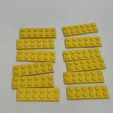 Lego 3795 Yellow Replacement Add-on Pieces Parts Lot of 12