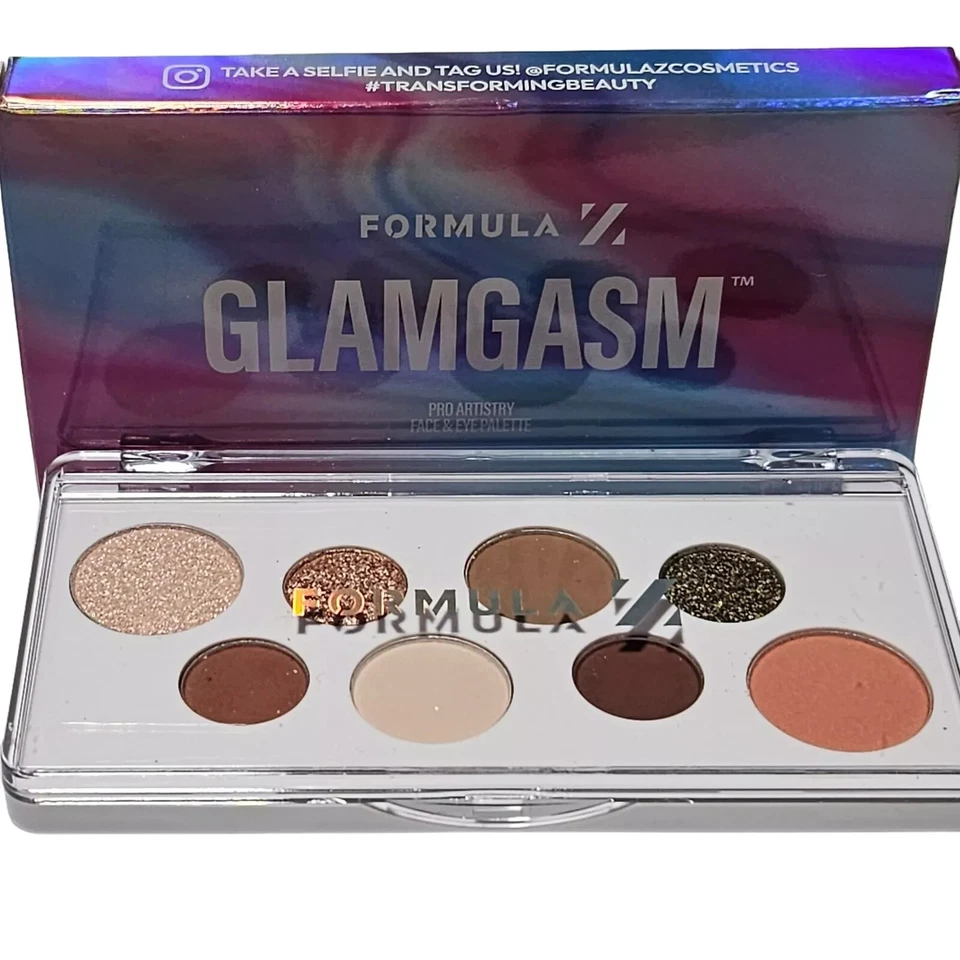 2X~Formula Z Glamgasm Pro Artistry Face&Eye Palette~5.5g / 0.19 oz~FREE BONUS - Image 2 of 2
