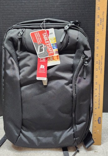 Swiss Gear Black Backpack Tablet Safe SA2913 NWT. Box 18 - Picture 4 of 22