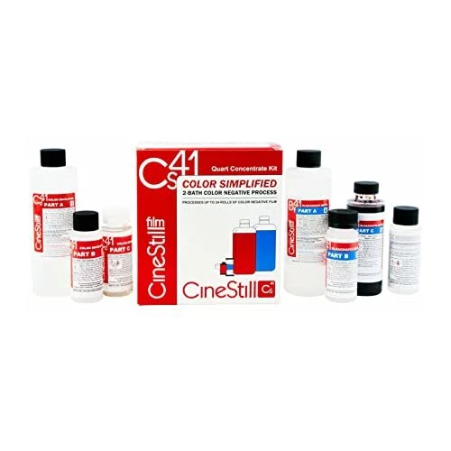 CineStill Cs41 Color Simplified 2-Bath C-41 Powder Kit (24 Rolls)