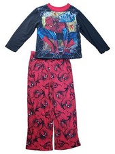 Marvel Boys The Amazing Spider-man Stick With Me 2 Piece Pajama PJ Set 8
