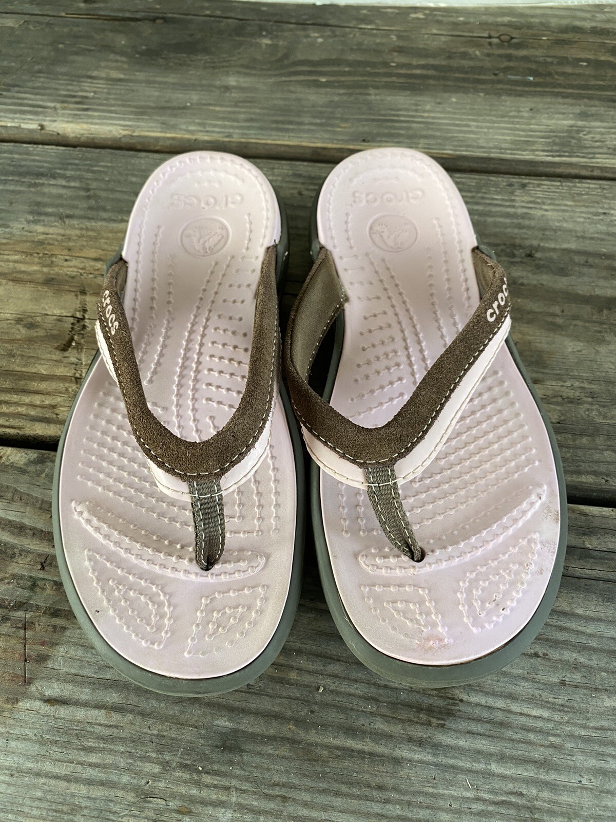 Crocs Capri V Flip Flop, Thong , Slip On Sandals Wome… Gem