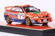 Fine 1:64 Scale Orange #1 GC8 WRC Rally Sports Diecast Metal Car Toys Collection