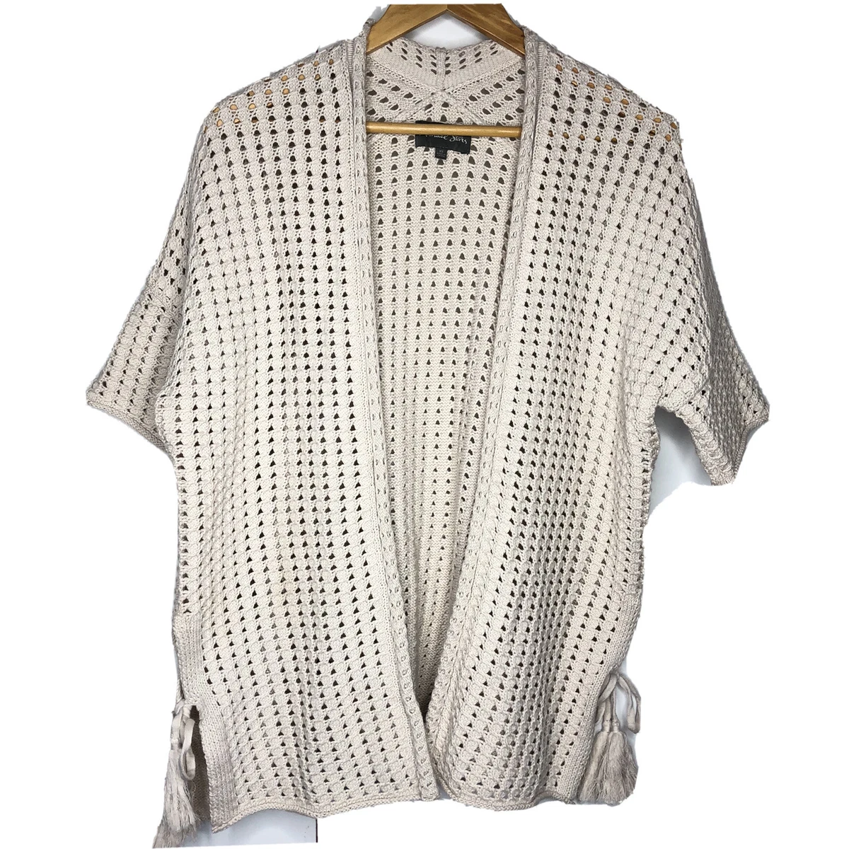 Michael stars open front best sale cardigan