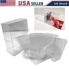 1x Box Protectors For NINTENDO AMIIBO Original Size Only! Clear Display Cases