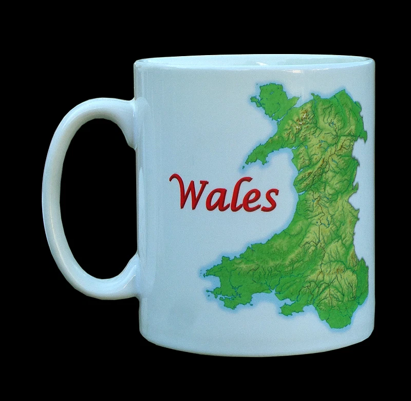 GIFTS FROM WALES Wales Map and Welsh Anthem