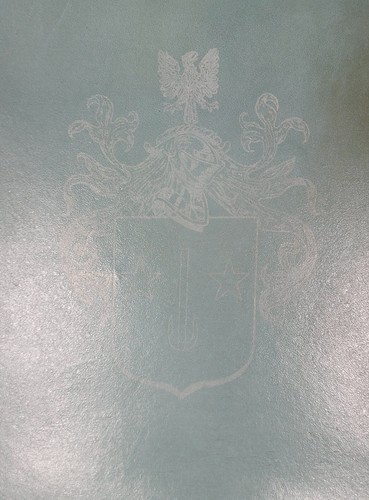 18th century Teal leather upholstered wing Chair-George III - Picture 11 of 12