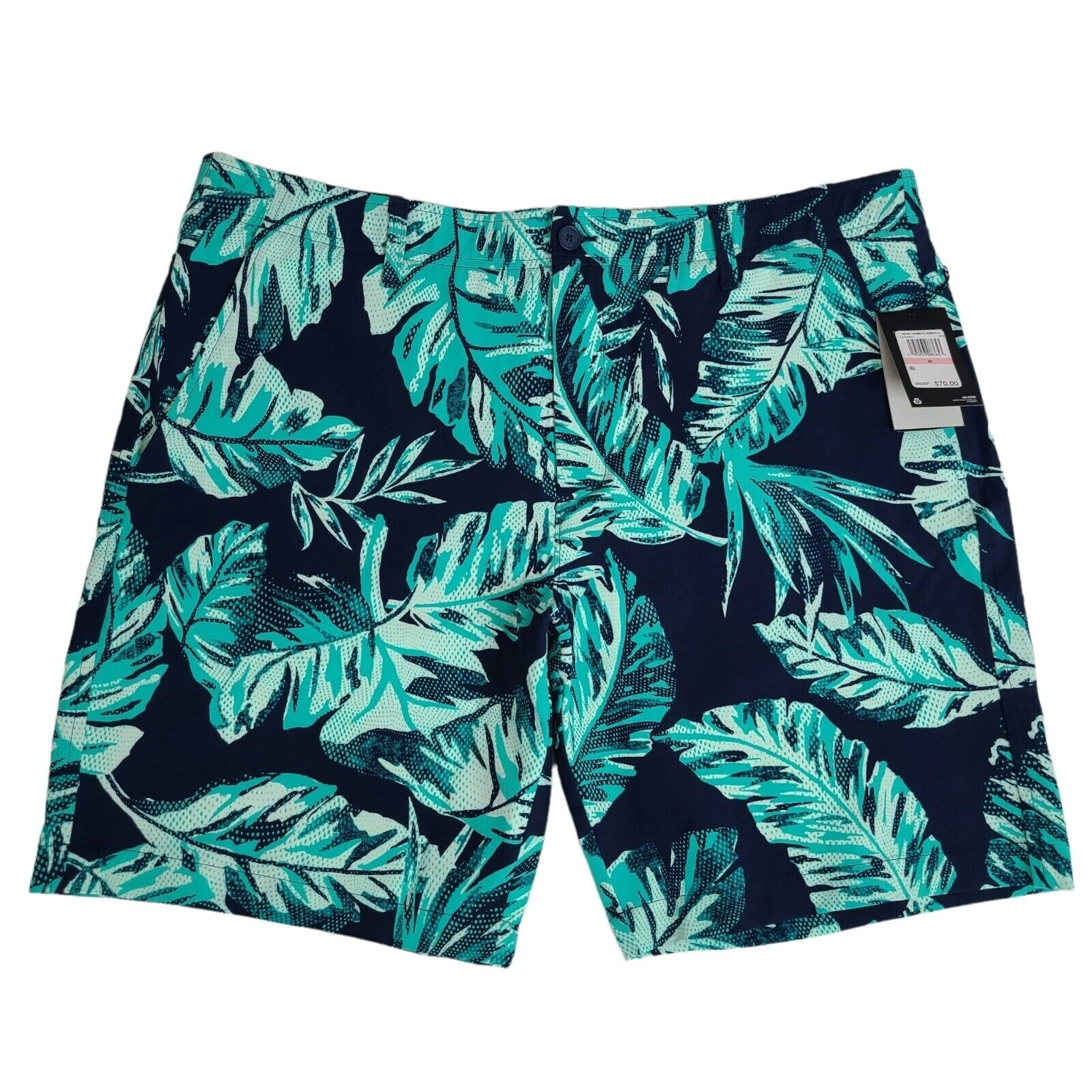NWT $70 Under Armour Men 42 Flat Front Drive Storm Golf Shorts Floral 1370085