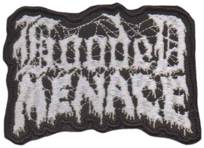 HOODED MENACE - Logo - 9,2 cm x 6,5 cm - Patch - 167841