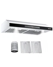 30" Under Cabinet Range Hood Vent Hood 900CFM Gesture & Touch Control
