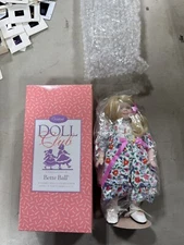 GOEBEL Doll Club BETTE BALL Porcelain LITTLE DARLING Certificate IOB C7