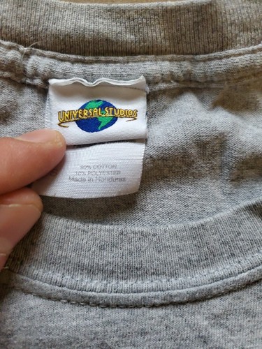 Vintage Y2K Gray Universal Studios Graphic Logo T Shirt Size Small - Picture 4 of 11