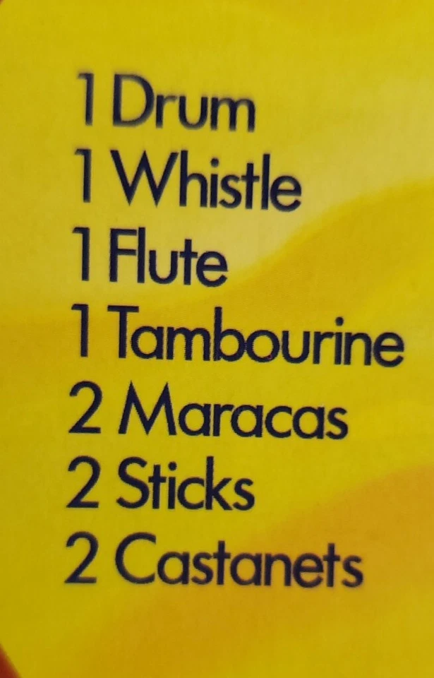 Nuevo Disney Junior Mickey Mouse Fiesta Banda Tambor 10 Piezas Conjunto Instrumentos Musicales Foto 4 de 4