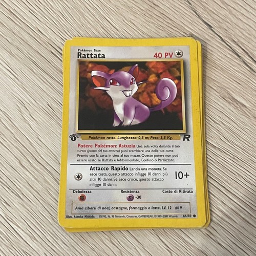 POKEMON - TEAM ROCKET ®️ Single Italian Cards - Common Uncommon Rare Vintage - Picture 6 of 36