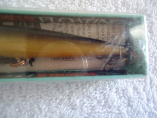 " NOS " Rapala Original Floating 31/2" Gold Color Lure " GREAT GIFT ITEM " - Picture 6 of 12
