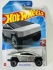 Tesla Cyber Truck Hot Wheels 2024 Q Case - HW Rolling Metal Series- Newest Model
