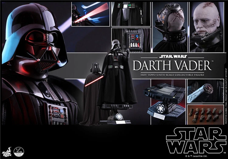 Hot Toys QS013 Star Wars Episode VI Return of the Jedi 1 4 Darth