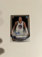 WILL RICHARD BASE AUTO BOWMAN BASKETBALL 2025/26