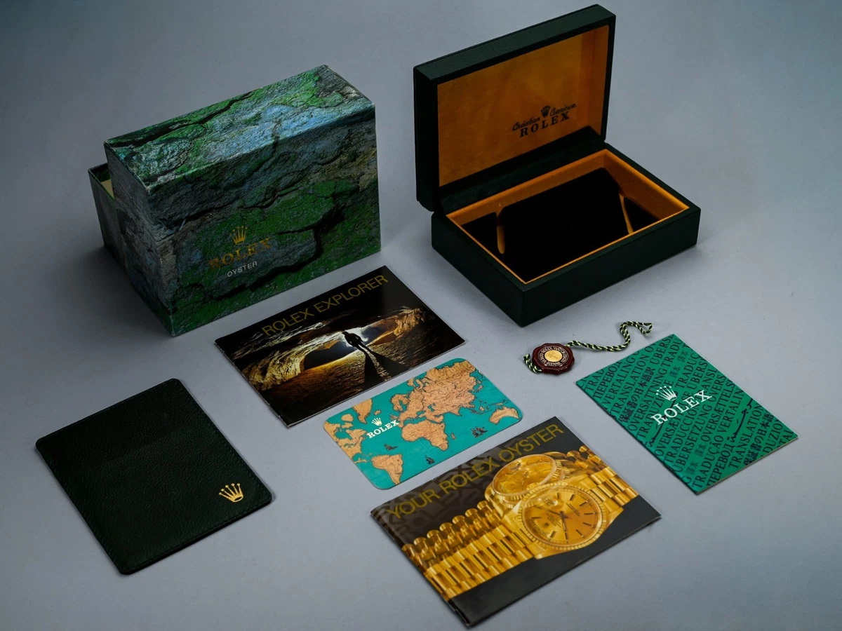 Rolex 1990-1999 Year Manufactured Watch Presentation Box (Single)s