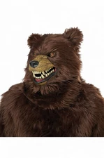 Grizzly Bear Adult Ani-Motion Mask