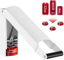 Heavy Duty Wall-Mounted Can Crusher 16 OZ Aluminum Compactor for Recycling New