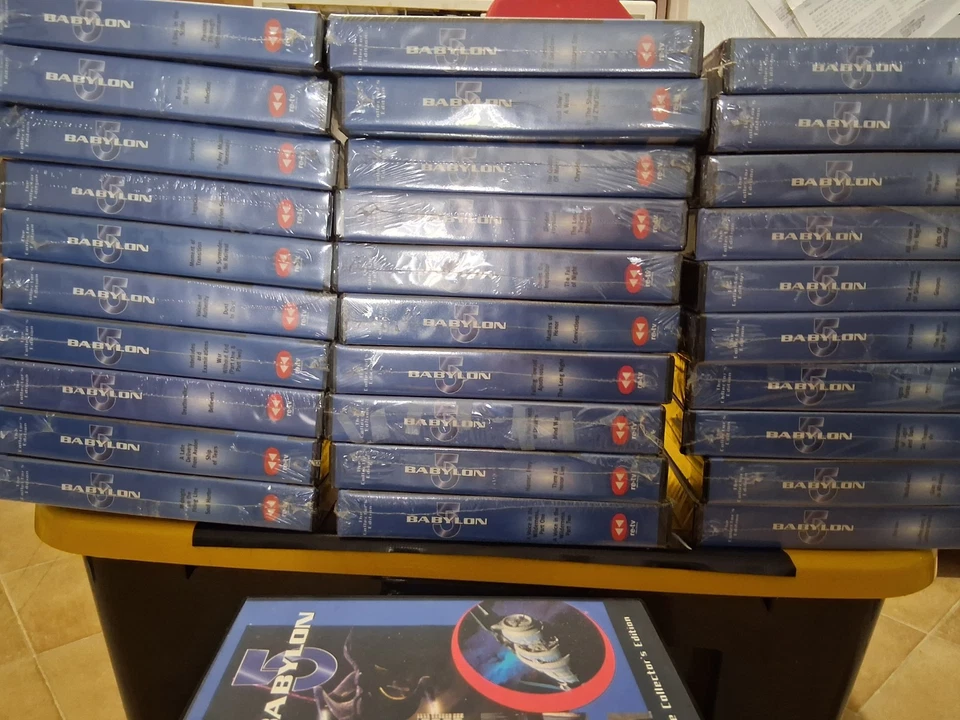 Babylon 5 'The Gathering' VHS Collectors Edition. Still Sealed Lot Of 44 - Image 3 of 4