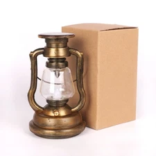 Vintage Solar Lantern Outdoor Hanging Light Flickering Flame LED Waterproof
