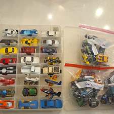 Diecast Mixed Vehicle matchbox plus Lot With Storage Case over 50
