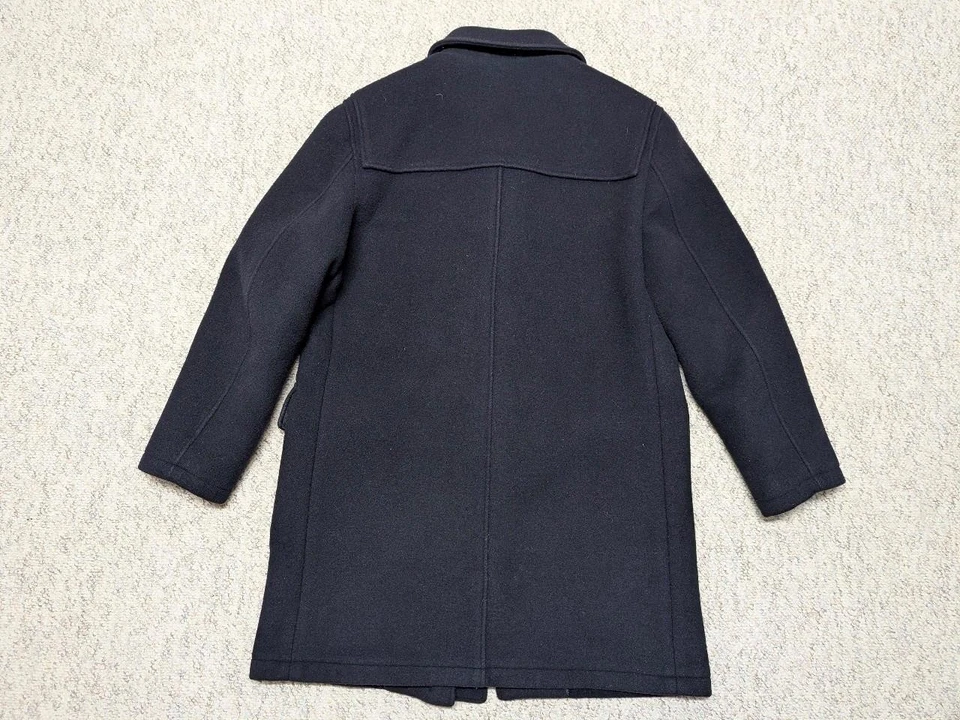 BROOKS BROTHERS темно-синий DUFFLE пальто толстая шерсть L куртка 44 - Изображение 2 из 4