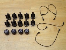 Vivitar Mixed Lot of Battery Holders, Sync Cords,  Vari Power for 283 285 Flash
