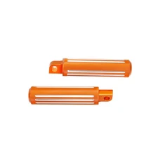 Orange Aluminum Male Mount Foot peg for Harley Softail Fat Boy Sportster 1200