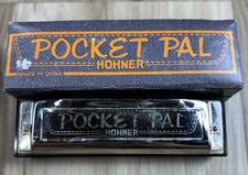 M Hohner Pocket Pal Harmonica 10 Hole Key of C Made in Germany