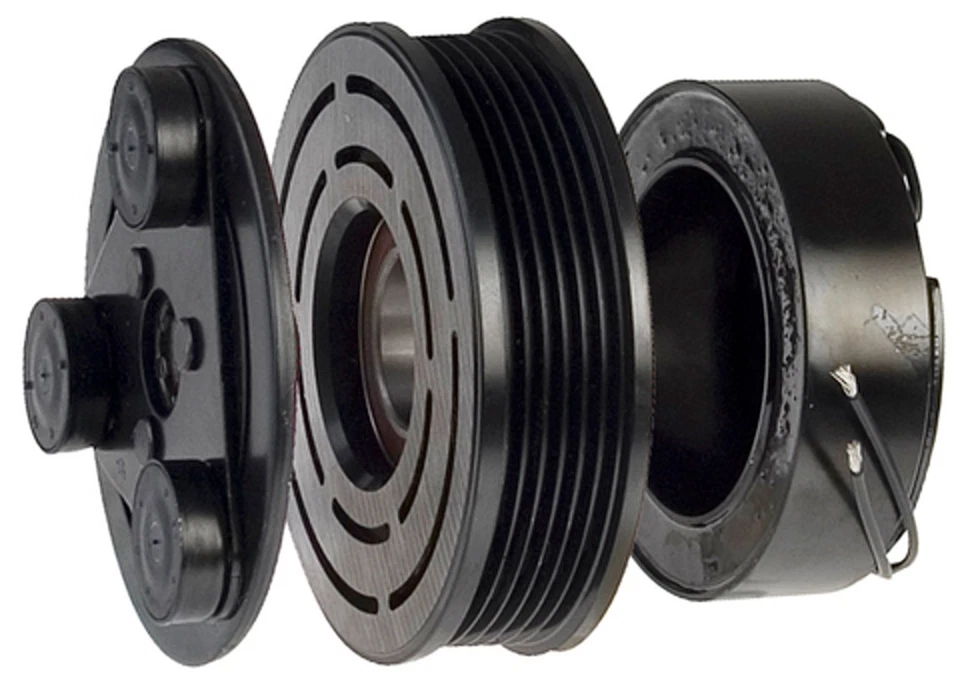 Embrague compresor aire acondicionado - Conjunto de embrague nuevo 47571 para Chevrolet Corvette 88-96 Foto 2 de 4