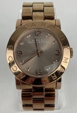 Marc Jacob’s MBM3221 38mm Rose Gold Quartz Watch w/Bracelet & New Battery