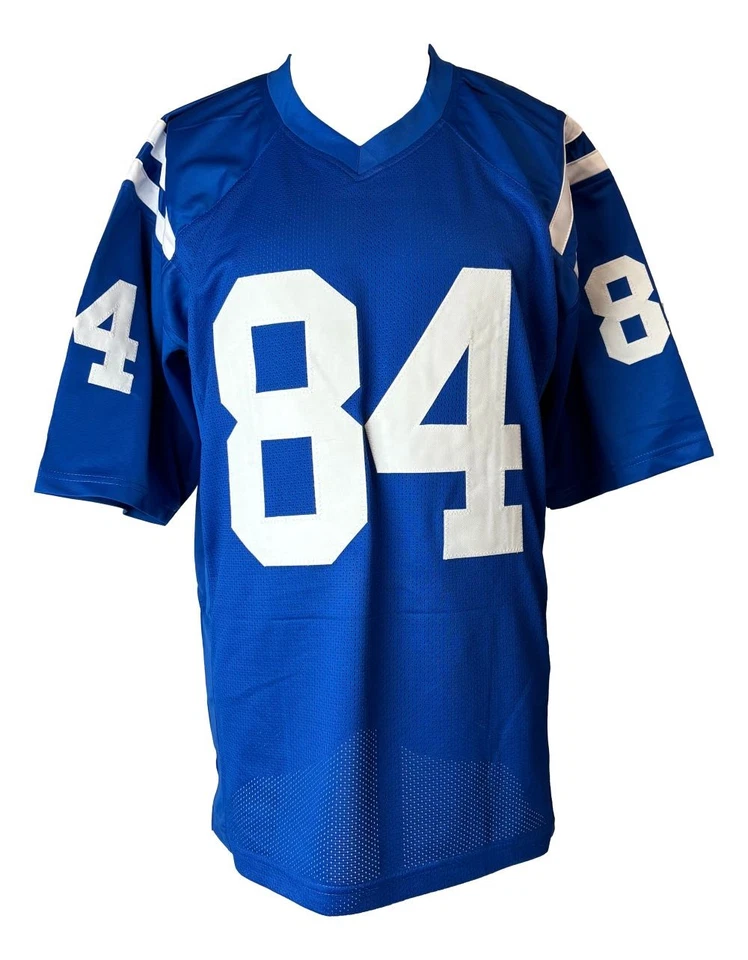 Tyler Warren Indianapolis Signed Blue Football Jersey JSA - Image 3 of 3