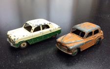 Dinky Toys for restoration, Ford Zephyr and Hillman Minx