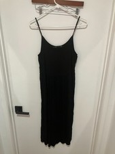 Zara Woman Women's Simple Knee Length Dress, Black, Size XS