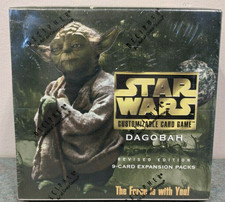 Star Wars CCG Dagobah Revised Booster Box Sealed  SWCCG Dagobah WB New 
