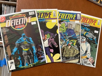 Detective Comics Run 4: VF/NM to NM-, #579-582 DC Comics 1987/88 $7 Ship