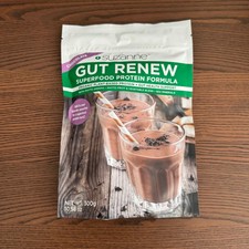 Suzanne Organics - GUT RENEW Formula, 10 Servings, Chocolate, 10.58 oz/300 g
