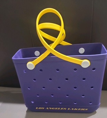 【新品未使用品】NBA LAKERS ドラムバッグ 紫と黄色 Los Angeles Lakers NBA Purple Yellow Durable SGA on 4/12/26