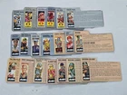S-382 VINTAGE 1980'S HASBRO GI JOE FILE CARDS LOT OF 20 STORM SHADOW GUNG-HO ETC